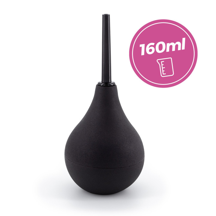 Duche Anal Preto 160 ml | Mega Douche Crushious
