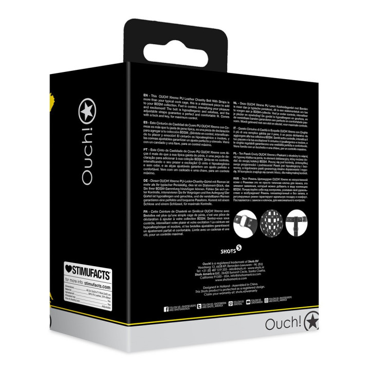Cinto de Castidade Jock Ouch! | Brinca Boutique