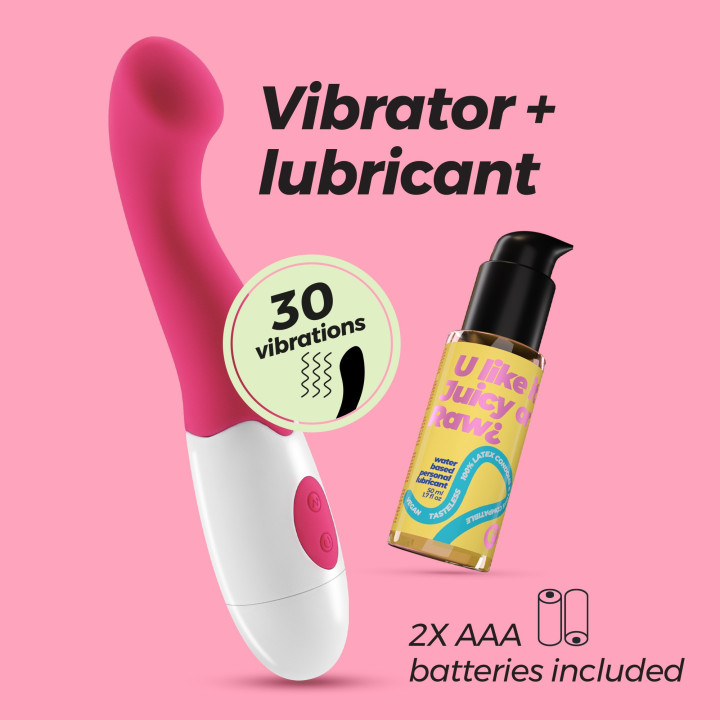 Vibrador de Ponto G Trollie com Lubrificante 50 ml - Crushious