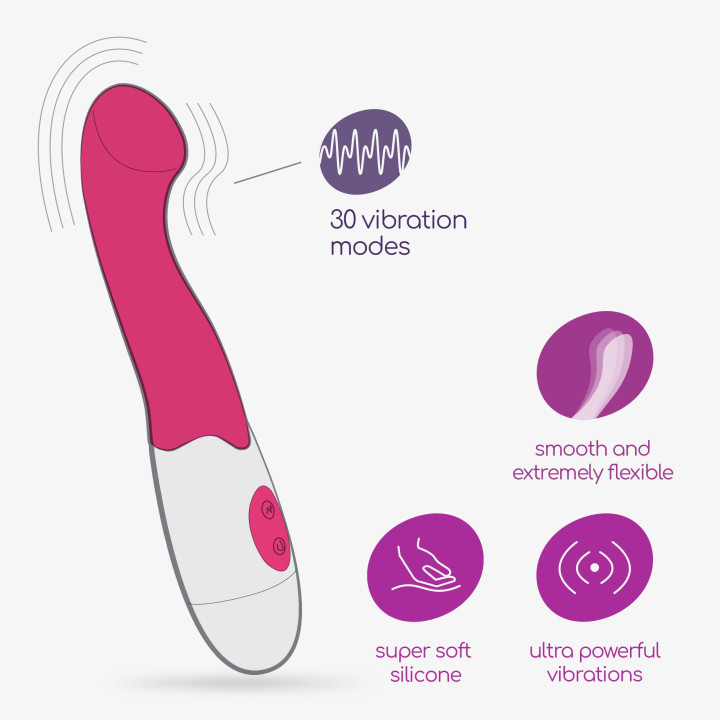 Vibrador de Ponto G Trollie com Lubrificante 50 ml - Crushious