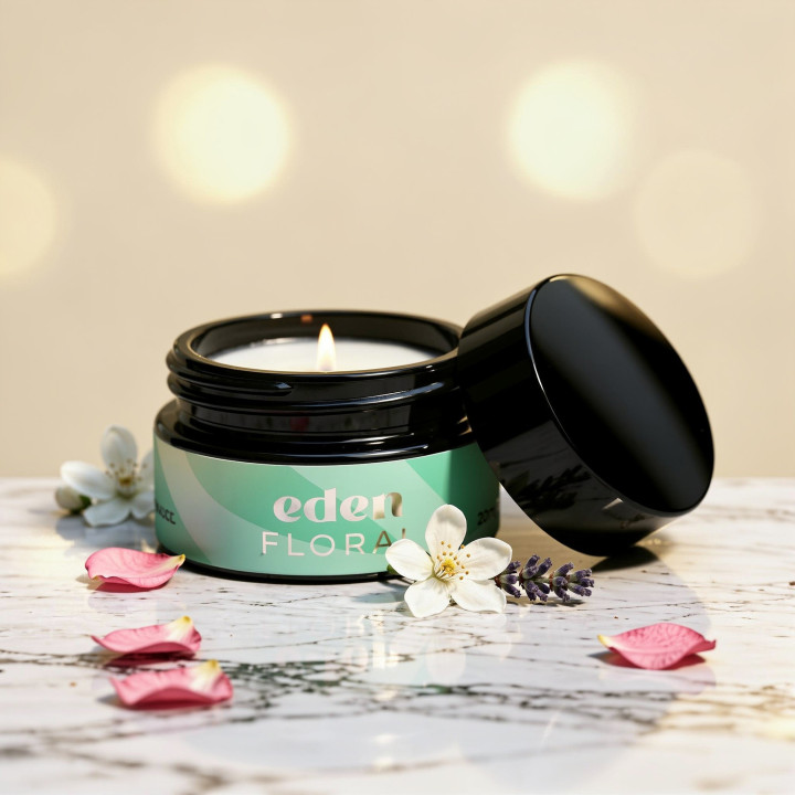 Vela de Massagem Eden Floral | Brinca Boutique