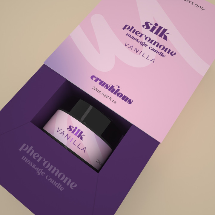 Vela Silk Baunilha Crushious | Brinca Boutique