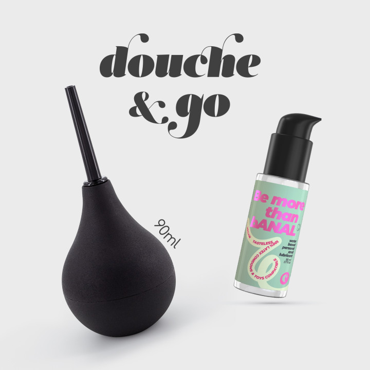 Kit Higiene Anal Douche & Go | Brinca Boutique