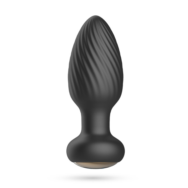 Plug Anal Rotativo Twister com Comando Crushious | Brinca Boutique