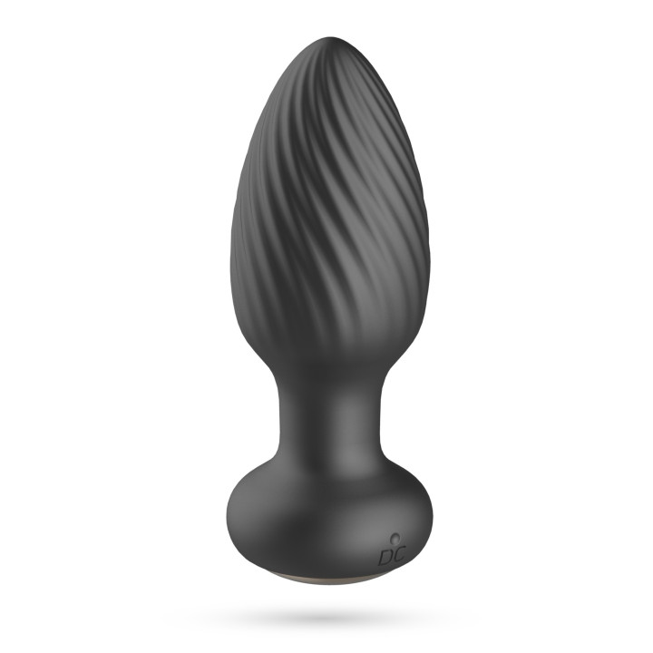 Plug Anal Rotativo Twister com Comando Crushious | Brinca Boutique