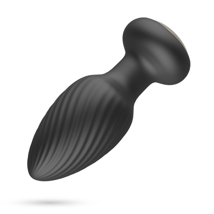 Plug Anal Rotativo Twister com Comando Crushious | Brinca Boutique