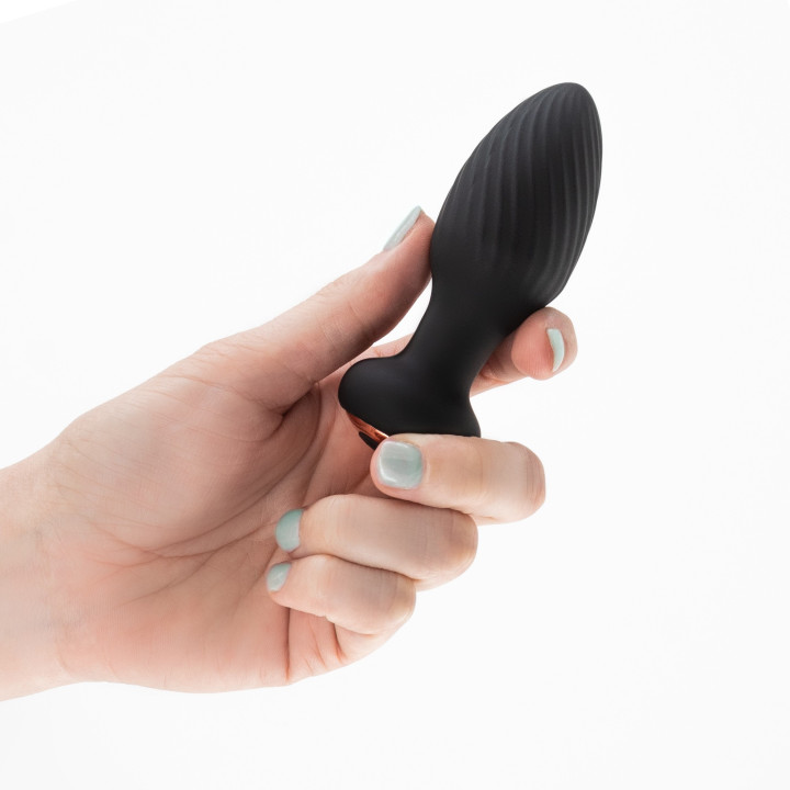 Plug Anal Rotativo Twister com Comando Crushious | Brinca Boutique