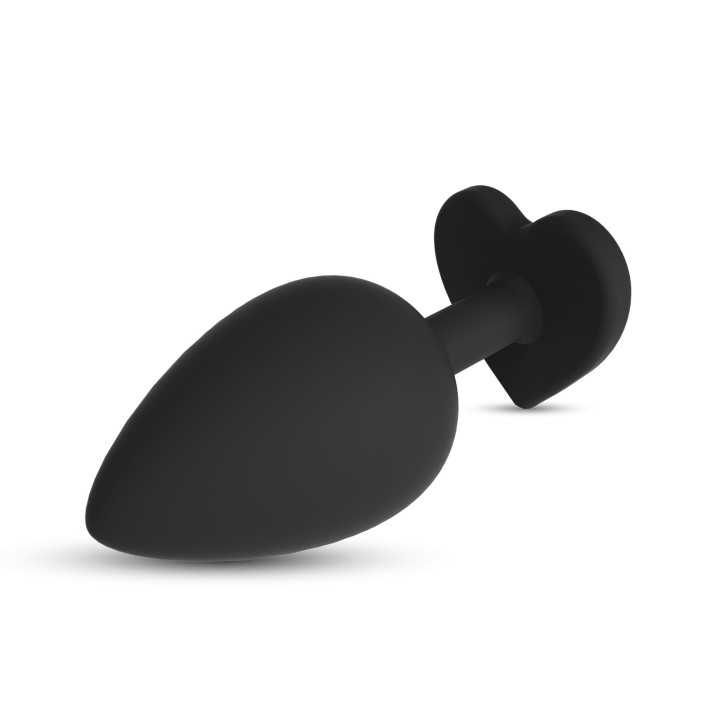 Plug Anal Cuore Pequeno com 4 Joias Crushious | Brinca Boutique