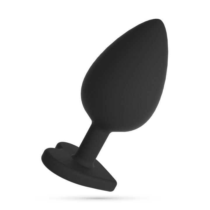 Plug Anal Cuore Pequeno com 4 Joias Crushious | Brinca Boutique