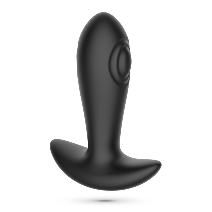 Plug Anal Octo com Pulsação e Comando Crushious | Brinca Boutique
