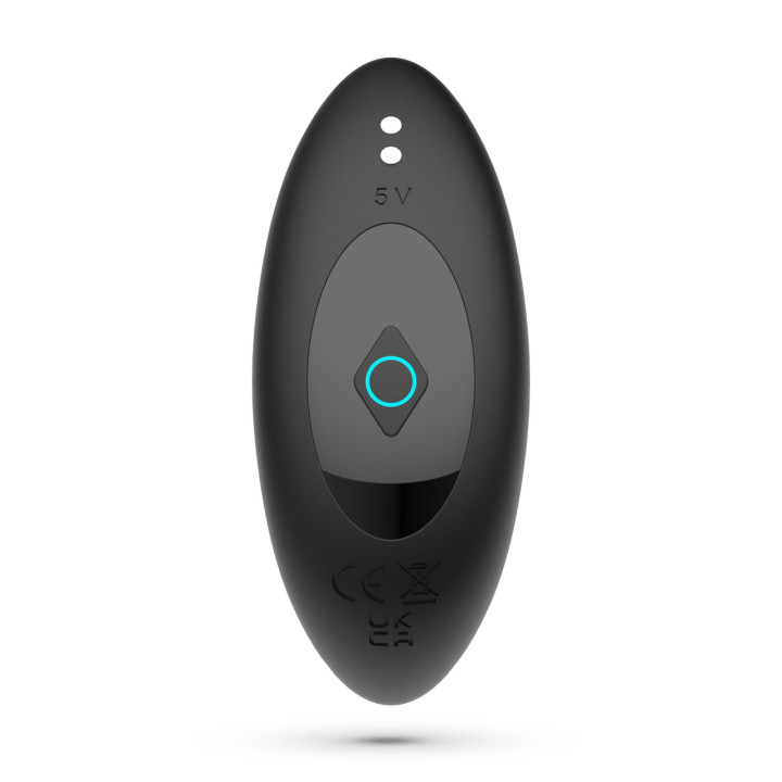 Plug Anal Octo com Pulsação e Comando Crushious | Brinca Boutique