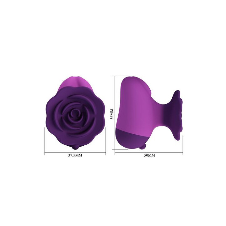 Estimulador Clitoriano Tom Roxo - Pretty Love | Brinca Boutique