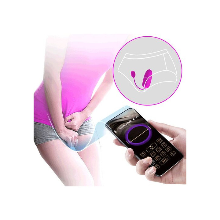 Ovo Vibratório Nymph com App - Pretty Love | Brinca Boutique