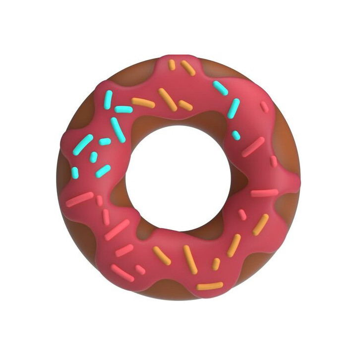 Anel Peniano Super Donut Rosa - Pretty Love | Brinca Boutique