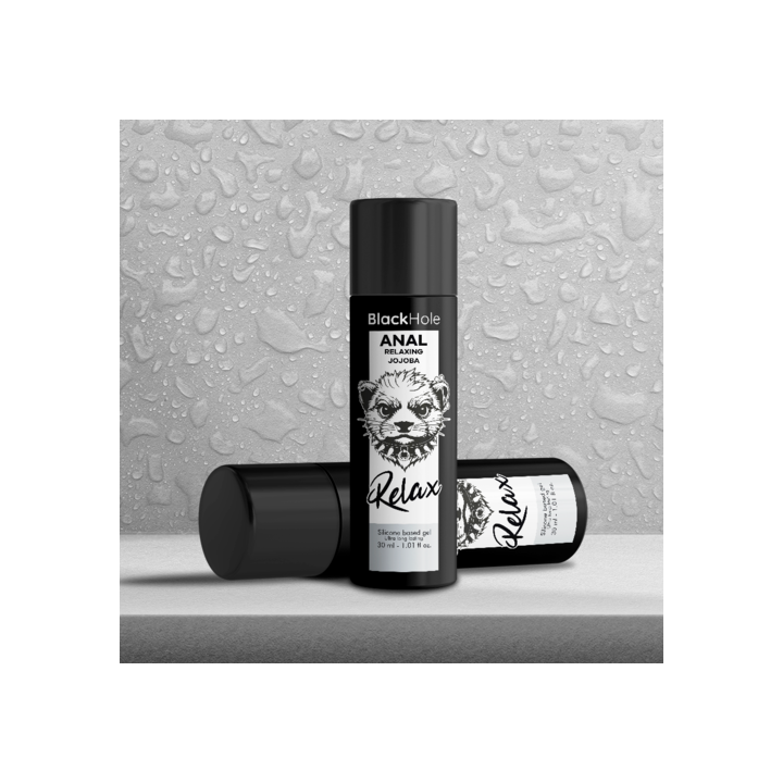 Jojoba Relax Gel Anal 30 ml - Black Hole | Brinca Boutique