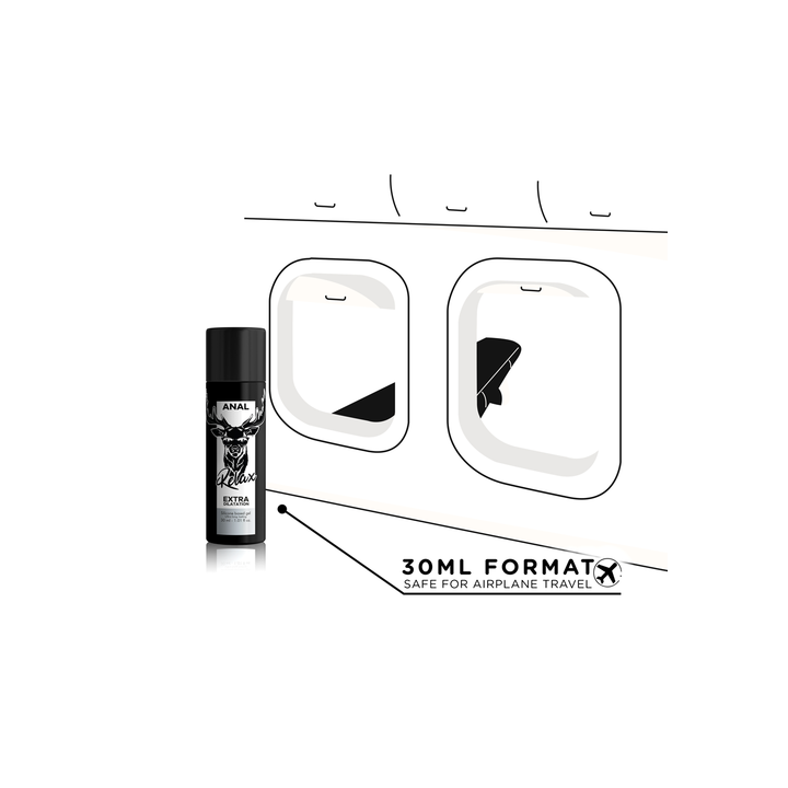 Gel Anal Silicone Extra Dilatation 30 ml - Black Hole | Brinca Boutique