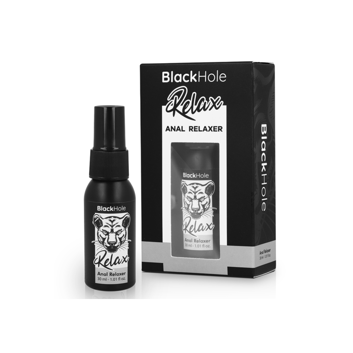 Spray Relaxante Anal Explorer 30 ml - Black Hole | Brinca Boutique