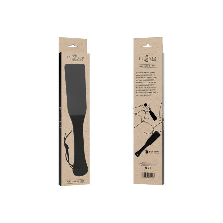 Palmatória BDSM Couro Vegano - INTENSE FETISH | Brinca Boutique