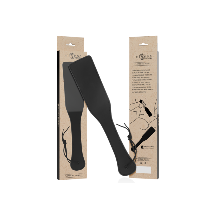 Palmatória BDSM Couro Vegano - INTENSE FETISH | Brinca Boutique