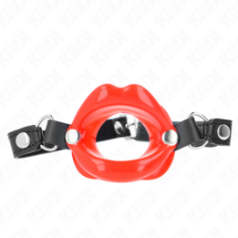 Mordaça BDSM Boca Aberta - KINK | Brinca Boutique