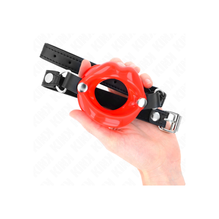 Mordaça BDSM Boca Aberta - KINK | Brinca Boutique