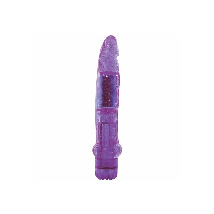 Vibrador Dazzly Glitter Roxo - Toyz4Lovers | Brinca Boutique