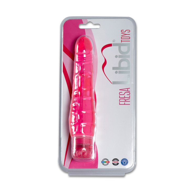 Vibrador Jelly Fresa - Libid Toys | Brinca Boutique