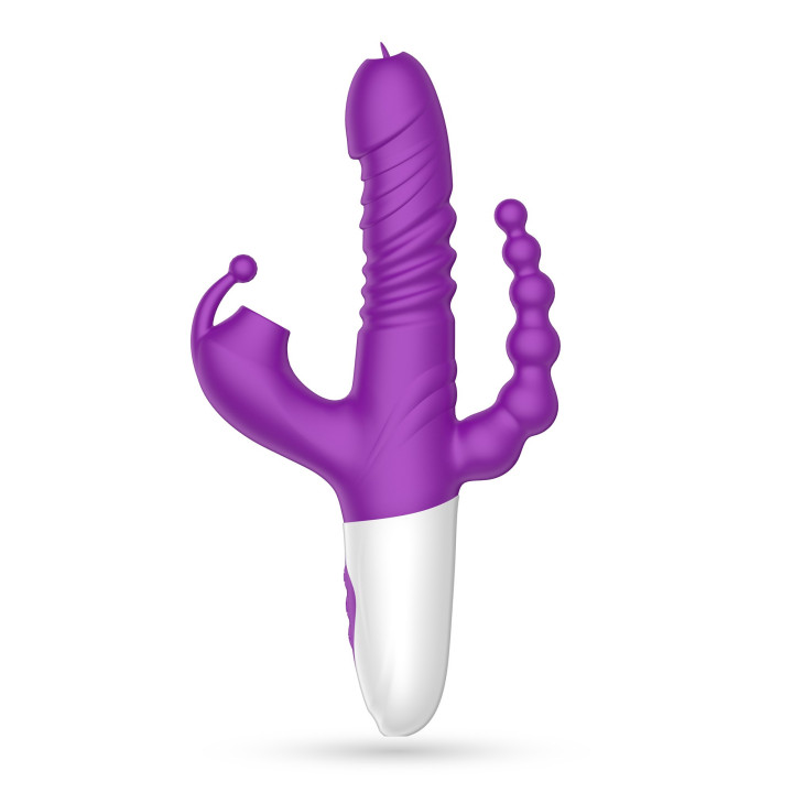 Vibrador 3 em 1 Wrangler - Crushious | Brinca Boutique