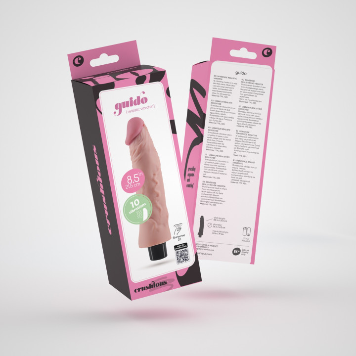 Vibrador Realístico Guido - Crushious | Brinca Boutique