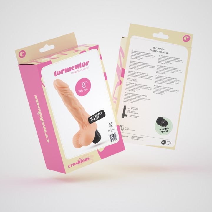 Vibrador Realístico Tormentor - Crushious | Brinca Boutique