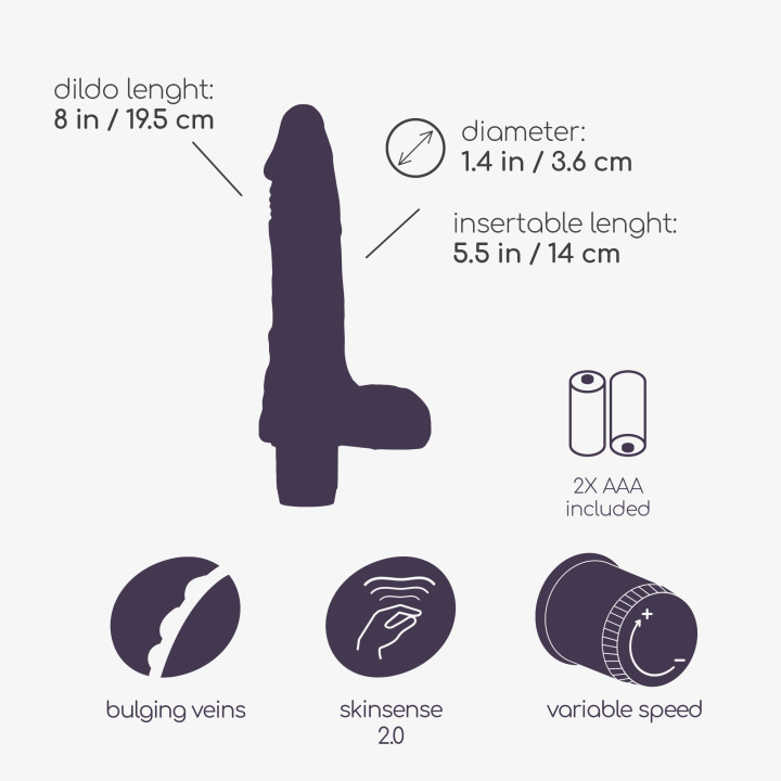 Vibrador Realístico Tormentor - Crushious | Brinca Boutique