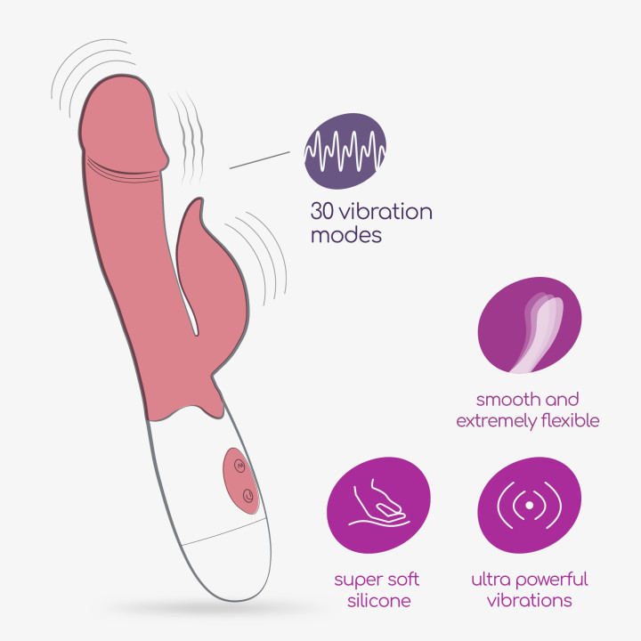 Vibrador Mochi Rosa - Crushious | Brinca Boutique