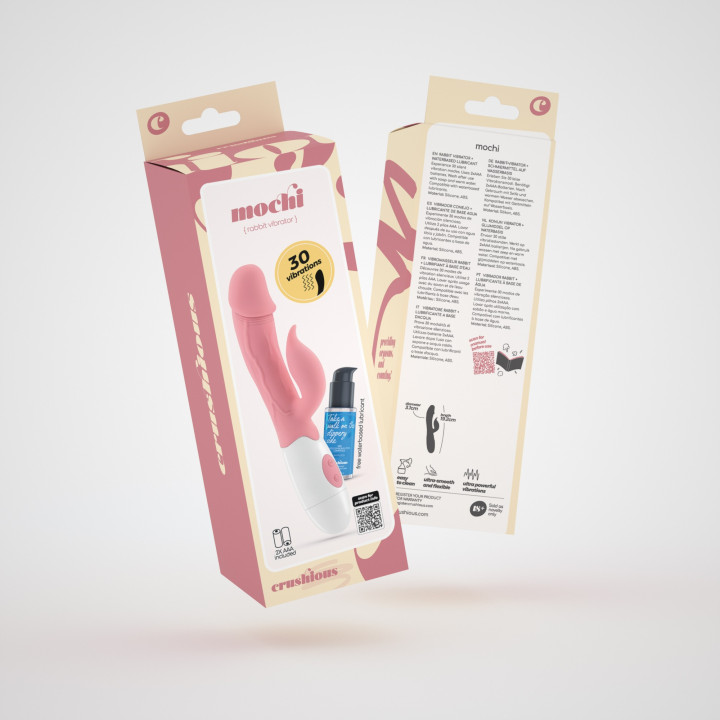 Vibrador Mochi Rosa - Crushious | Brinca Boutique