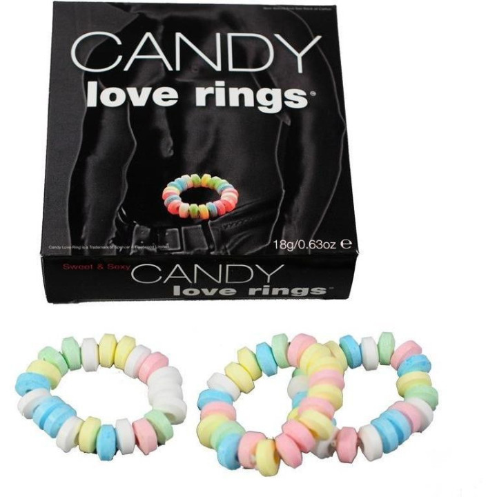 Candy Love Rings 3 Anéis Comestíveis | Brinca Boutique