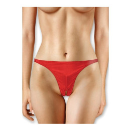 Tanga Vibratória Ouch! com Bala Removível — Vermelha