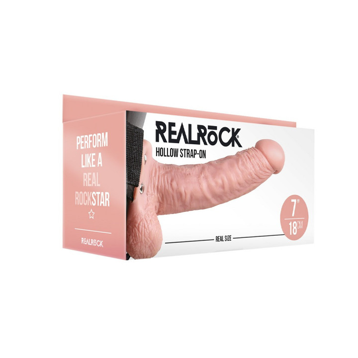 Strap-On Oco Realístico 18 cm | Brinca Boutique