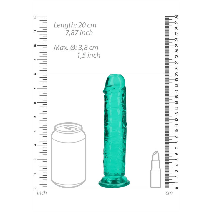 Dildo Realístico Verde 18 cm | Brinca Boutique