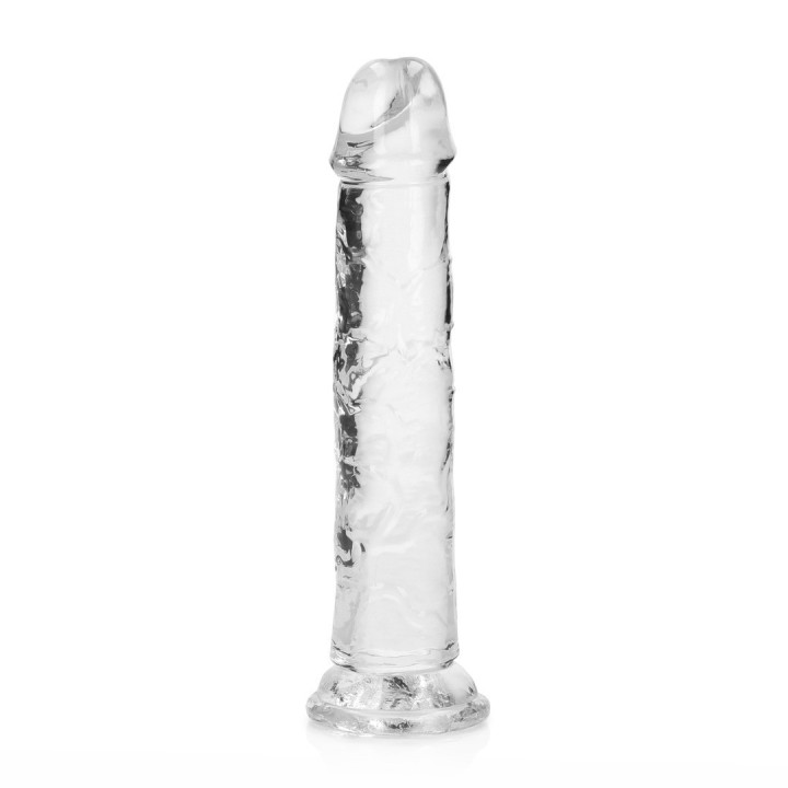 Dildo Realístico Transparente 18 cm | Brinca Boutique