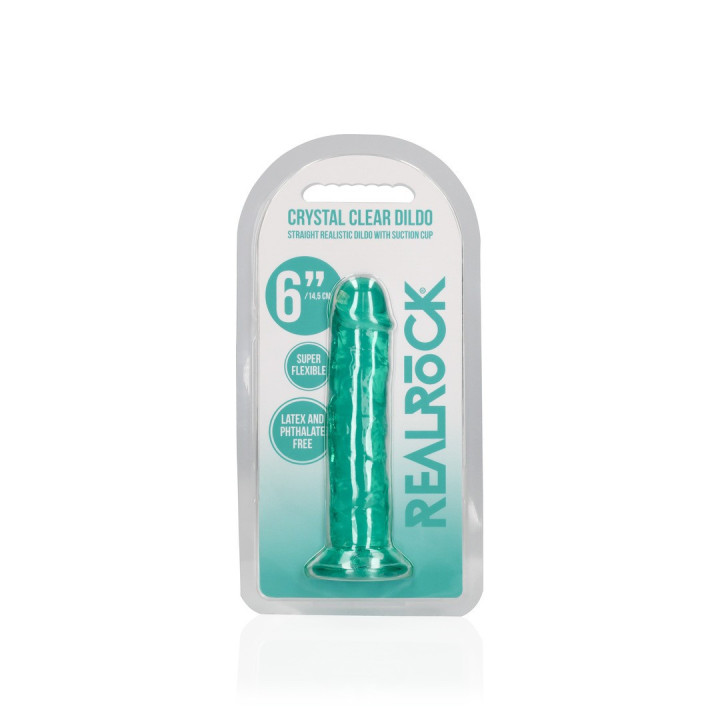 Dildo Realístico Verde 15,5 cm | Brinca Boutique