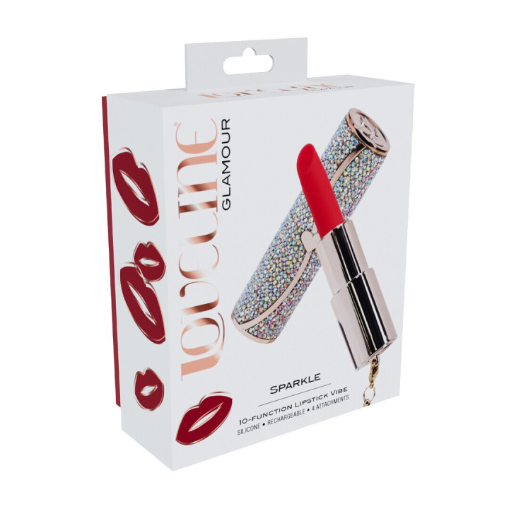 Vibrador Batom Sparkle Loveline | Brinca Boutique