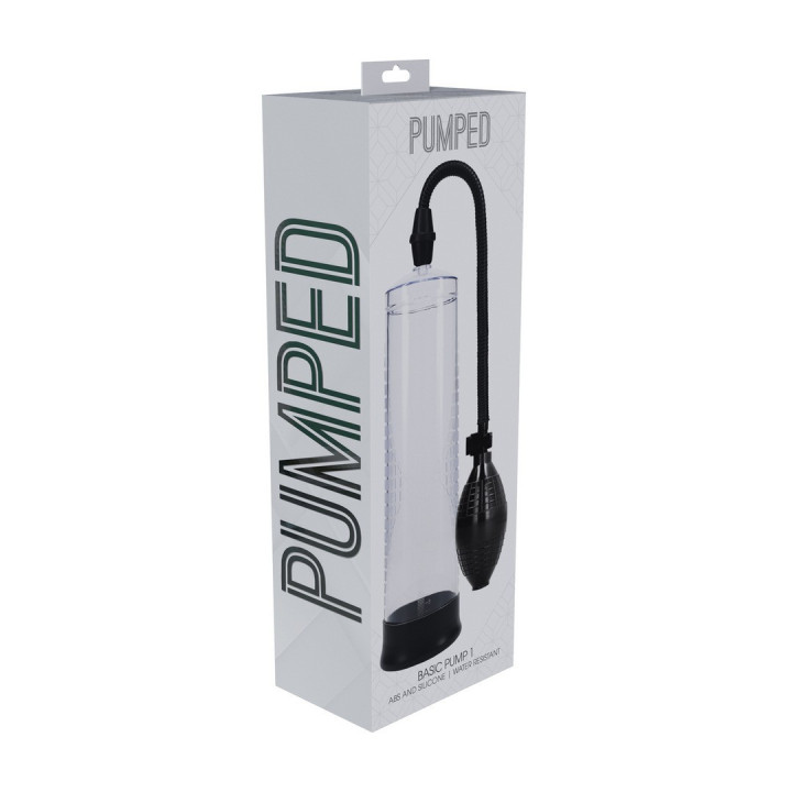 Bomba Peniana Basic Pump 1 Transparente | Brinca Boutique
