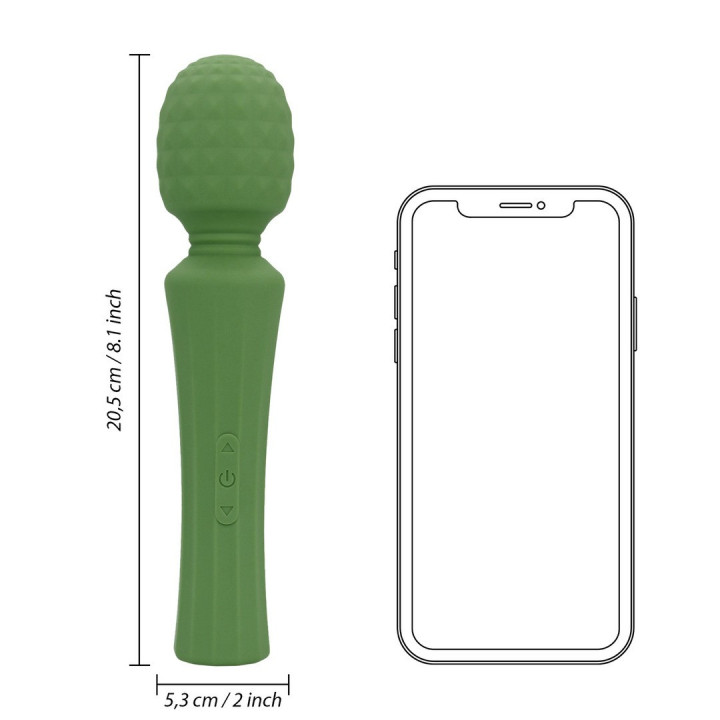 Varinha Massajadora Green Mumba Loveline | Brinca Boutique