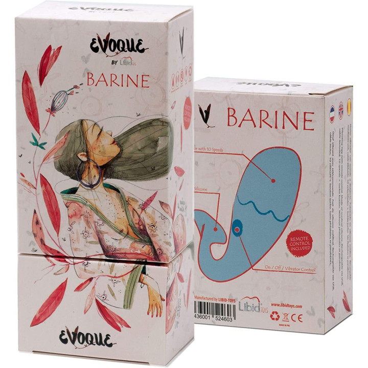 Ovo Vibratório Barine Evoque com Comando | Brinca Boutique