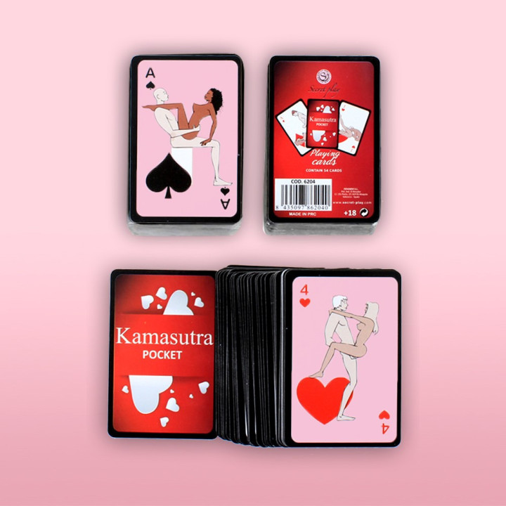 Cartas Kamasutra Mini Secret Play | Brinca Boutique