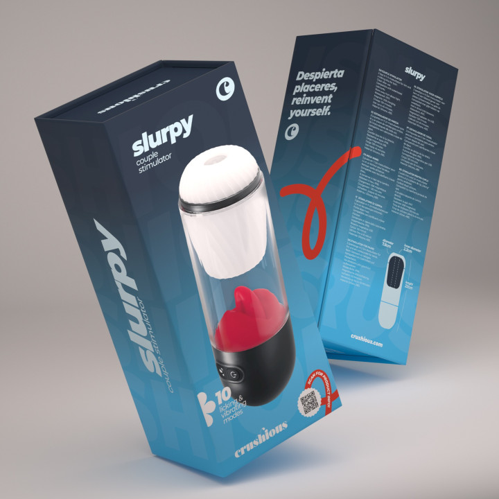 Masturbador 2 em 1 Slurpy Crushious | Brinca Boutique