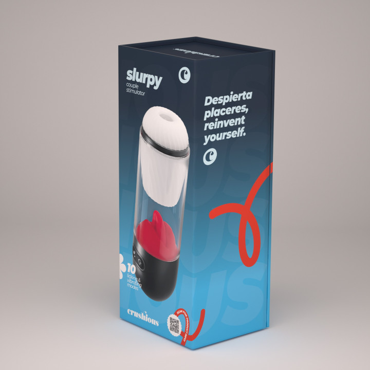 Masturbador 2 em 1 Slurpy Crushious | Brinca Boutique