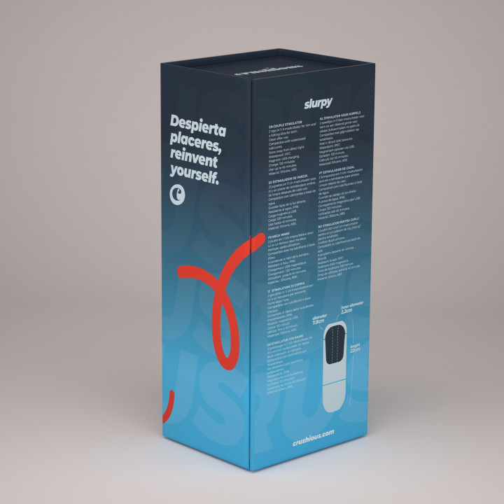 Masturbador 2 em 1 Slurpy Crushious | Brinca Boutique