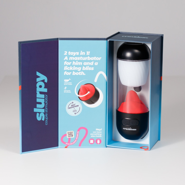 Masturbador 2 em 1 Slurpy Crushious | Brinca Boutique