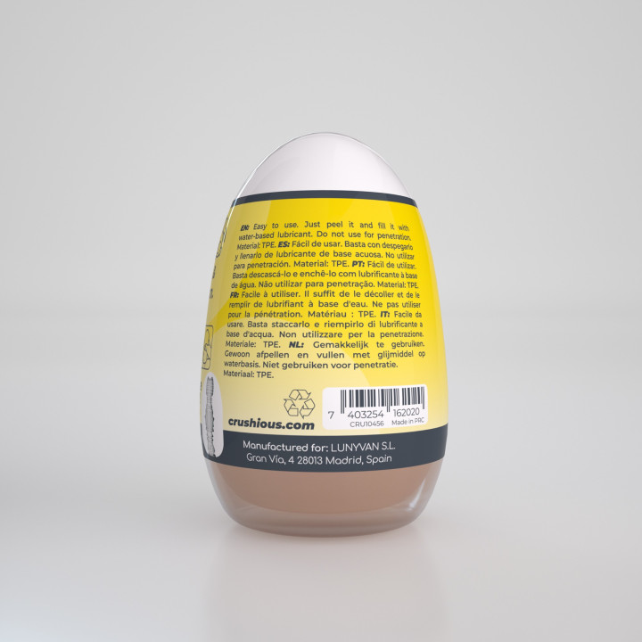 Ovo Masturbador Anal Ezy Egg Crushious | Brinca Boutique