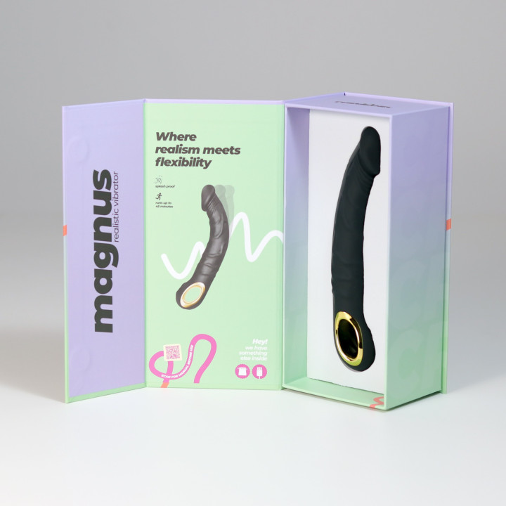 Vibrador Magnus Crushious Flexível | Brinca Boutique
